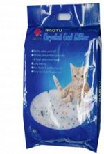 Силикагелевый наполнитель Haoyu Crystal Cat Litter 16л Цветные гранулы без аромата (7,2кг)