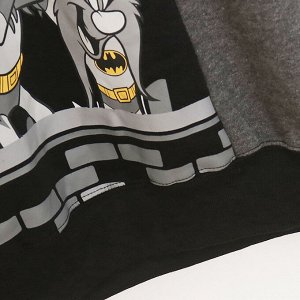 Толстовка с капюшоном утепленная на флисе, с мультяшным принтом, цвет как на фото