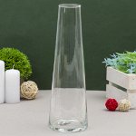 Ваза &quot;Коническая&quot; средняя d-5х9х28,5 см, 1л  2282