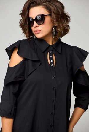 Платье EVA GRANT 7299 чёрный