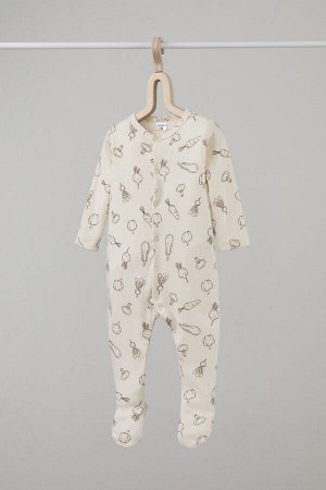 Комбинезон(Осень-Зима)+baby (осенний урожай на античном белом)
