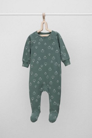 Комбинезон(Осень-Зима)+baby (зеленый мох, мини брокколи)