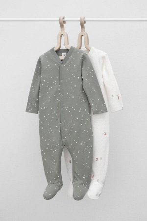 Комбинезон(Осень-Зима)+baby (лыжники, свет звезд)