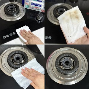 Влажные салфетки для лёгкой уборки UYIKU, 120 шт. (1 уп.) .