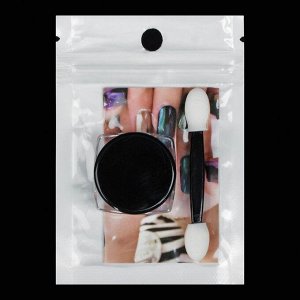 Втирка «Зеркальный блеск» для декора, с аппликатором, цвет фиолетовый