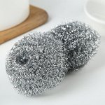 Мочалка для посуды &quot;Спираль&quot;, 2 шт, 15 г