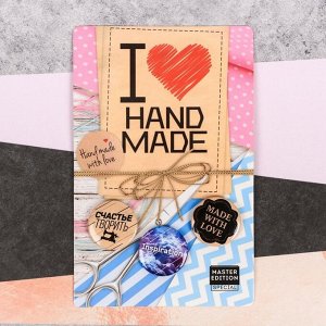 Набор значков "Hand Made"