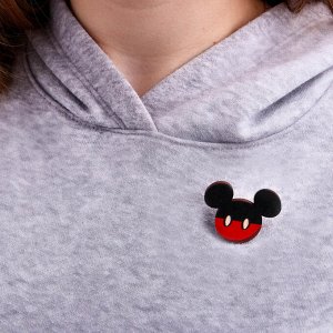 Значок на подложке "Mickey", Микки Маус