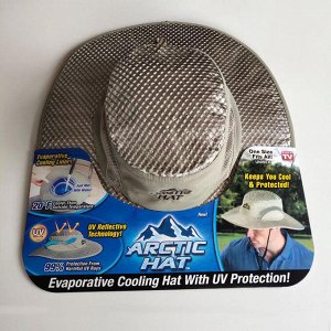 Шляпа Evaporative Cooling Bucket Hat Arctic Hat UV Protection Sunscreen Cooling Summer
