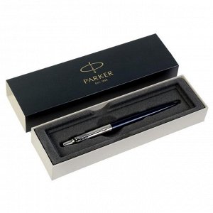 Ручка шариковая Parker Jotter Core Royal Blue CT M, корпус синий глянцевый/ хром, синие чернила (1953186)