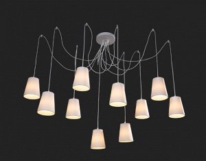 Lampsshop МИНУС 30% Люстра white spider