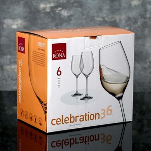 Набор бокалов для винаCelebration, 360 мл, 6 шт