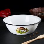 Миска 3,5 л, с декором в ассортименте