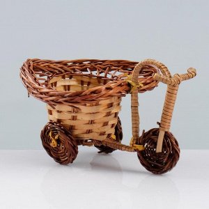 Сувенир «Велосипед», 10-15-7 см, ива