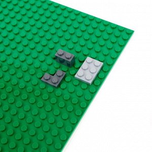 Пластина-перекрытие для конструктора, 16 х 24 см, цвет зелёный