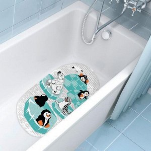 SPA-коврик для ванны «Животные заполярья», 69 х 39 см