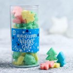 Фигурный сахар «Новогодних чудес», в тубусе, 130 г