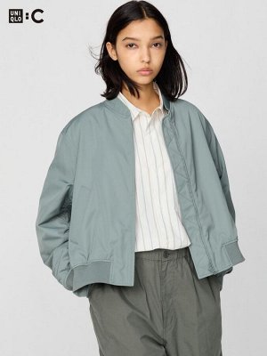 UNIQLO - куртка-бомбер с молниями по бокам