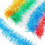 Мишура однотонная