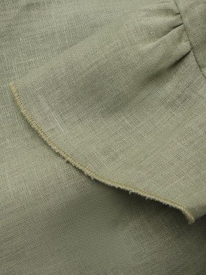 Платье детское Крошка Я Linen, -74, зеленый