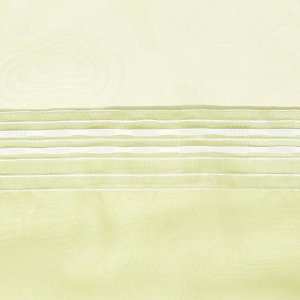 Тюль «Этель» 260x250 см, цвет светло-зеленый, вуаль, 100% п/э