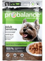 ProBalance Sensitive Корм консервированный для взрослых собак с чувствительным пищеварением, пауч 85 гр 1/28