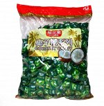 Сливочно-кокосовые леденцы  Coconut Candy 1.0 кг Китай