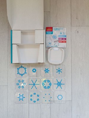 Игра "Мои снежинки кружево". Бондибон 4+