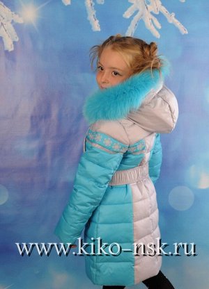 SS3739М Пальто для девочки на тинсулейте