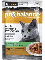 ProBalance Корм консервированный Immuno Protection с кроликом в соусе, пауч 85 гр 1/28