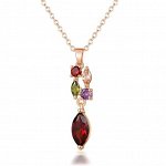 Кулон с позолотой, Swarovski Crystal Shik