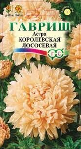 С Ц Астра Королевская Лососевая пион махр, 100см 0,3гр Гавриш/ЦВ