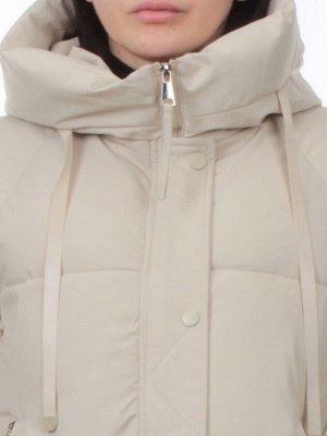 A2303 BEIGE Куртка зимняя женская (150 гр. холлофайбер)