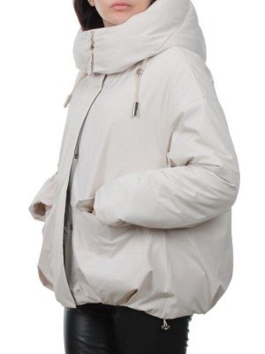 H24-816 LT. BEIGE Куртка зимняя женская (150 гр. холлофайбер)