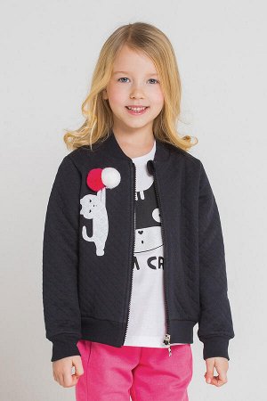 Куртка для девочки Crockid КР 300761 черный к215