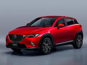 Ковры салонные 3D LUX Mazda CX-3 (2014-2018) правый руль