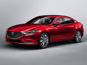 Ковры салонные 3D LUX Mazda6 (GL) (2017 ->) левый руль