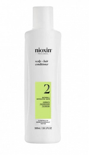 Nioxin система 2 увлажняющий кондиционер 300мл NEW