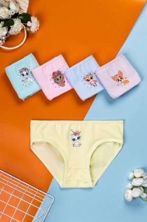 Трусы для девочки 5шт. Happyfox