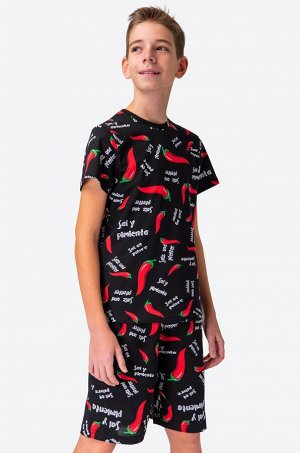 Хлопковый костюм для мальчика Happyfox
