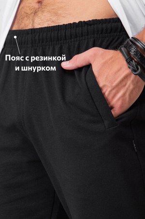 Мужские брюки из футера двухнитки Happyfox