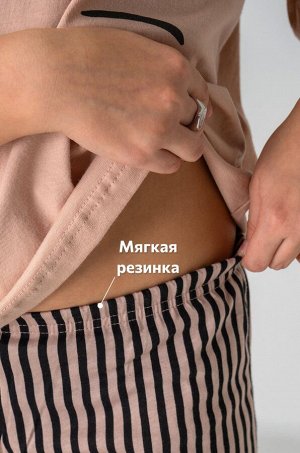 Хлопковая пижама для девочки