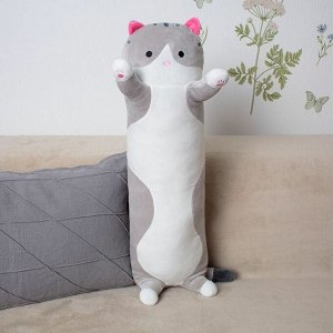 Мягкая игрушка Кот Сосиска серый
