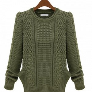 Джемпер Обязательный элемент гардероба для холодного времени года – модный свитер. Зимой требования к образу повышенные – должно быть и красиво, и тепло .один размер