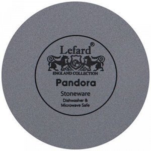 ТАРЕЛКА ОБЕДЕННАЯ LEFARD "PANDORA" 26,5 СМ СЕРАЯ