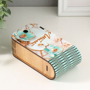 Подарочная шкатулка из дерева «Любимой», основа для творчества, украшений, 13?7х4 см