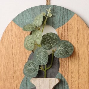 Крючки декоративные дерево "Абстракция. Радуга и пятна" 1,5х19,5х23,5 см