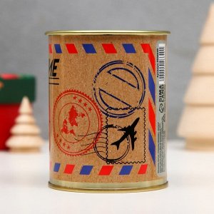 Копилка-банка металл "Напиши желание"