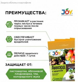 Аккорд 1мл комплекс вредителей JOY 1/50