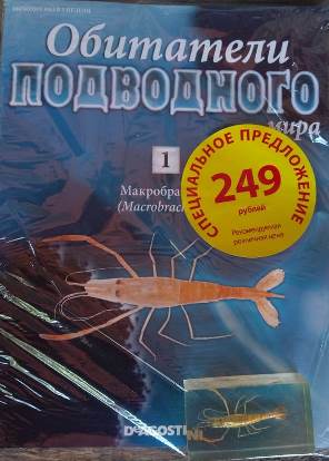 Журнал " Обитатели подводного мира" №001 _стр., _, Мягкая обложка